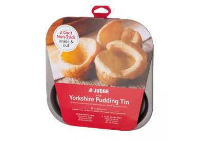 Judge Non-Stick Yorkshire Pudding Tin (4 Cup / 10 x 1.5cm / 4 x 0.5")